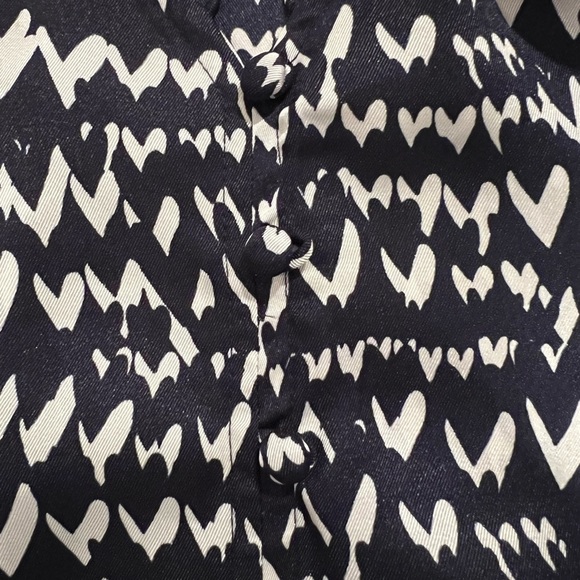 Ryegrass XXL woman’s Patterned Top, navy and white pullover blouse, EUC, work - Picture 7 of 8